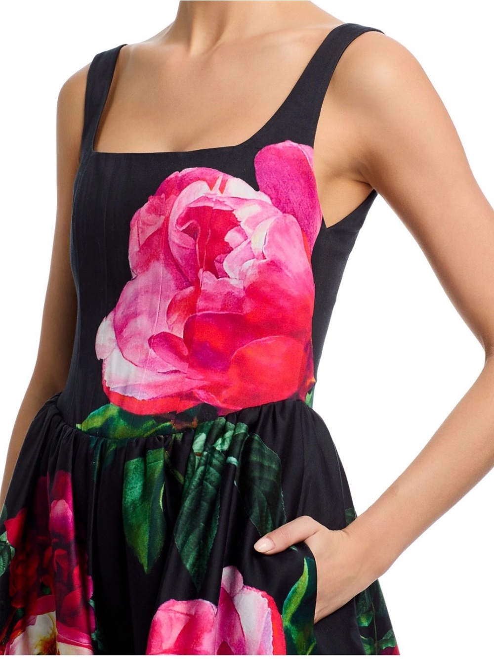 NEW W TAG! Alice + Olivia Empress Bloom Dress - Picture 4 of 9
